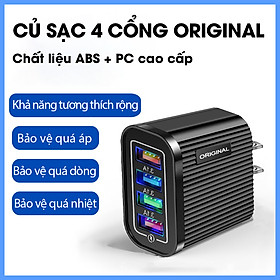 Mua Củ sạc 4 cổng original  siêu tiện dụng- K1143