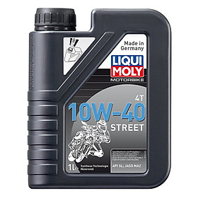 Nhớt Xe Máy 4T Synthetic 10W40 Street Liqui Moly 1521 (1L)