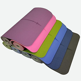 Thảm Tập Yoga Định Tuyến Chính Hãng dododios – Chọn Size - Thảm Yoga Định Tuyến Sắc Nét Cao Cấp Có Túi Dây