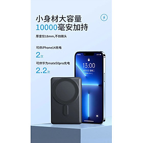 Mua Pin Wiwu Magentic Power Bank JC-20 cho iphone 12 trở lên  dung lượng pin 10000mAh  sạc thông minh 15W - Hàng chính hãng