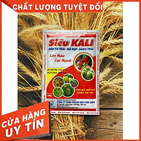 Siêu kali  cực tốt tăng tỉ lệ phân hoá mầm hoa, đậu quả, chắc hạt, ngọt trái, hoa thắm màu.