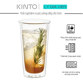 Mua Ly Thủy Tinh 2 Lớp Kinto Cast Double Wall