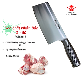 Mua Dao chặt xương nhật bản G-50 thiết kế nguyên khối thép không gỉ