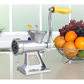 Mua Máy say thịt bằng tay nhồi xúc xích lạp sườn - Máy xay thịt đa năng bằng gang nhồi xúc xích siêu bền siêu tiện lợi