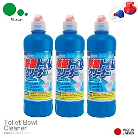 Chai tẩy rửa bồn cầu/ Toilet đậm đặc siêu sạch, không mùi Mitsuei 500ml hàng Made in Japan