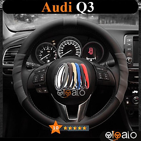 Bọc vô lăng da PU dành cho xe Audi Q3 cao cấp SPAR - OTOALO