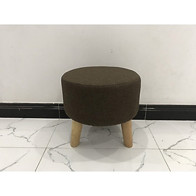 Mua Ghế đôn sofa tròn đẹp giá rẻ vải bố nhiều màu