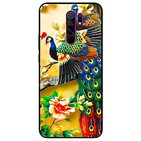 Ốp lưng dành cho Xiaomi Redmi 9 mẫu Công Với Hoa