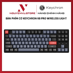Mua Bàn phím cơ không dây Keychron K8 Pro Wireless - Hàng chính hãng