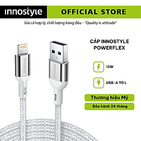 CÁP SẠC NHANH INNOSTYLE POWERFLEX USB-A MFI 1.5M 12W IAL150AL - HÀNG CHÍNH HÃNG