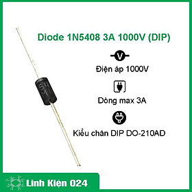 Mua Sản phẩm Diode 1N5408 3A 1000V (DIP)