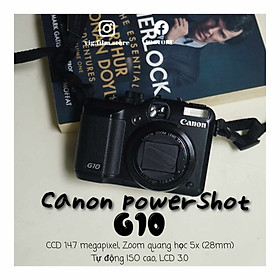 Mua Máy chụp ảnh kỹ thuật số G10