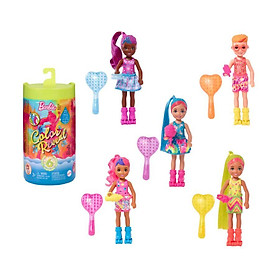 Búp bê Barbie & Chelsa đổi màu - Phiên bản sắc màu Neon