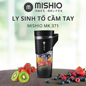 Mua Máy xay sinh tố chạy pin 400ml Mishio MK371 cầm tay mang đi mọi nơi dễ dàng - Hàng chính hãng