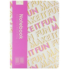 Sổ Bìa Cứng Nhỏ A6 96 Trang 4708 - Make It Fun