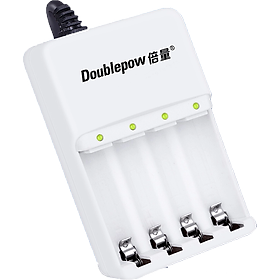 Mua Bộ Sạc Pin Tiểu  Doublepow K02 Dòng Sạc Nhanh - Tự ngắt  - An Toàn - Sạc các loại Pin AAA  AA Sạc Pin Micro Không Dây - Sạc Pin Đồ Chơi Điện Tử - Sạc Pin Tiểu Dung Lượng Cao Hàng Chính Hãng