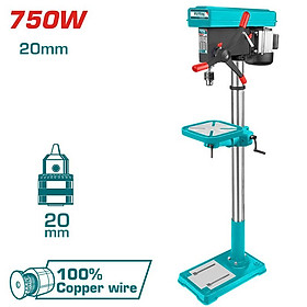 MÁY KHOAN BÀN 750W TOTAL TDP207505 - HÀNG CHÍNH HÃNG