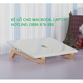 Mua ️Kệ Gỗ Đỡ Laptop dành cho Macbook Tản Nhiệt 13 inch 14 inch 15 6 inch 17 inch gấp gọn để bàn đa năng thông minh nhỏ gọn