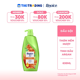 Dầu Gội REJOICE Siêu Mượt (630ml)