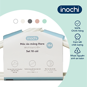 {Nhiều Sự Lựa Chọn} Lốc Móc Treo Quần Áo Đa Năng Hara Tùy Chọn Mẫu Phù Hợp Cho Các Loại Quần Áo : Áo Đầm , Áo Kiểu, Áo Mỏng , Quần Áo Người Lớn , Trẻ Em - Chính Hãng inochi ( Tặng khăn lau pakasa) Giao màu ngẫu nhiên