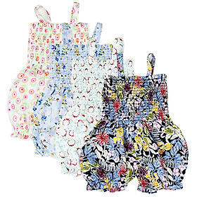 Bộ jumsuit quần bí ôm body siêu cưng cho bé gái 1 đến 8 tuổi từ 8 đến 22 kg chất shop đẹp 06741-06747