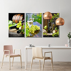 Mua Bộ 3 tranh Canvas treo tường phòng khách