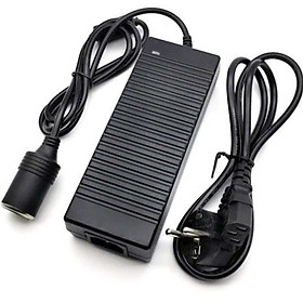 Bộ Nguồn 220V Sang 12V - 10A Có Tẩu Cắm – Dùng Máy Bơm, HútBụi, Quạt Gió 12V Tại Nhà