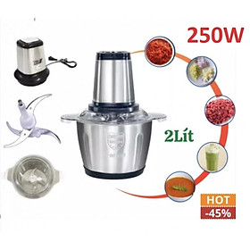 Mua Máy xay thịt đa năng cối Inox 304 2L Công xuất 250W Lưỡi Kép