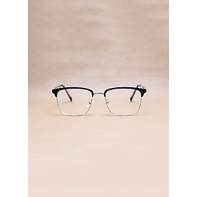 Gọng Kính Cận Vuông Nửa Viền Thời Trang Unisex, Chất Liệu B-Titanium Cao Cấp - G1775