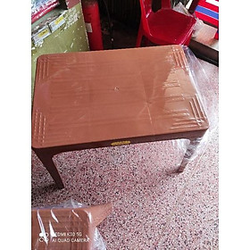 Mua Bàn nhựa màu nâu cao cấp