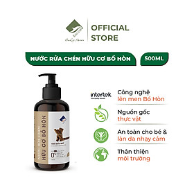 Nước Rửa Chén Hữu Cơ Bồ Hòn Và Tinh Dầu Quế 500ml thương hiệu Ecocare