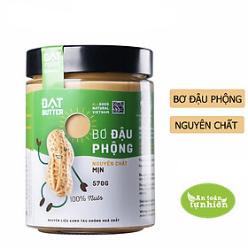 Bơ Đậu Phộng Nguyên Chất Xay Mịn Đạt Butter 500g