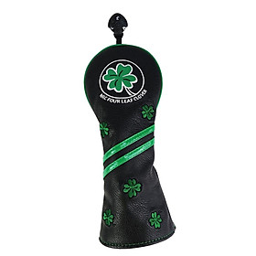 Golf Wood Cover Black Anti-slip Woods Driver Headcover Club Protector Guards