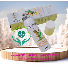 Xịt họng keo ong Vitatree Super Propolis Spray complex with honey , chai 30ml, nhập khẩu Úc