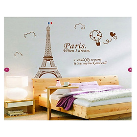Decal Dán Tường Tháp Effel 3 PK298 (120 x 180 cm)