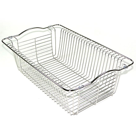 Mua Rổ Inox Eurolife EL-R6 dùng cho chậu rửa chén Inox Eurolife 1 hộc EL-C6 (Trắng bạc)