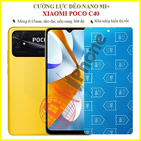 Dán cường lực dẻo nano Xiaomi Poco C40