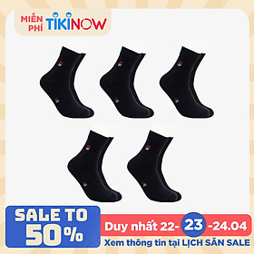Combo 5 Đôi Tất Nam Vớ Nam Cổ Dài Lịch Lãm, Sang Trọng, Chất Liệu Sợi Cotton Mềm Mịn, Cao Cấp, Co Giãn 4 Chiều Chống Hôi Chân MRM FASHION (Cùng Màu)