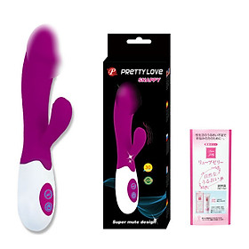 Dụng Cụ Tự Sướng Cho Nữ Giới Có Rung Pretty Love Snappy - 30 Kiểu Rung Mạnh Mẽ - Silicone Cao Cấp - Tặng Kèm Gel Jex Nhật - Che Tên Sản Phẩm