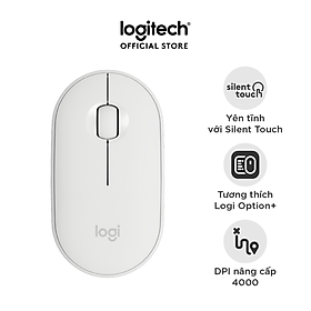 Chuột Bluetooth Logitech Pebble Mouse 2 M350s - Hàng chính hãng