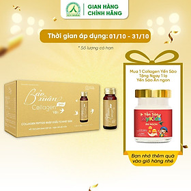 Nước Uống Bổ Sung Bảo Xuân Skin Collagen Yến Sào giúp hạn chế lão hóa