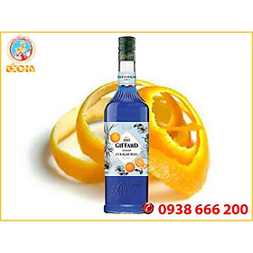 Siro GIFFARD Vỏ Cam Xanh 1L BLUE CURACAO SYRUP