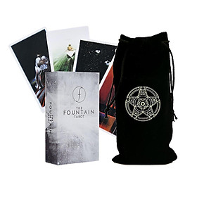 Combo Bộ Bài BóiThe Fountain Tarot: Illustrated Deck and 79 cards Tarot Cao Cấp Bản Đẹp và Túi Nhung Đựng Tarot