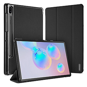 Bao da chống sốc cho Samsung Galaxy Tab S6 10.5 (T860/T865/T867) (Auto Sleep Wake) thương hiệu DUX DUCIS Domo Series cao cấp - Hàng nhập khẩu.
