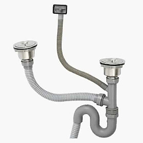 Mua Bộ thoát nước dành cho chậu rửa bát 2 hố  bầu thoát 11cm
