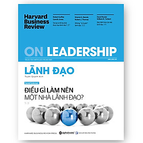 HBR On Leadership - Lãnh Đạo (Quà Tặng TickBook Đặc Biệt)