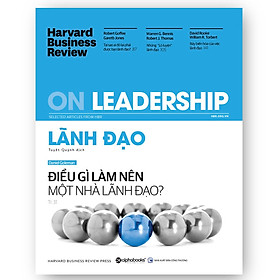 Tủ Sách Dành Cho Doanh Nhân: HBR On Leadership - Lãnh Đạo; Tặng Sổ Tay Giá Trị (Khổ A6 Dày 200 Trang)