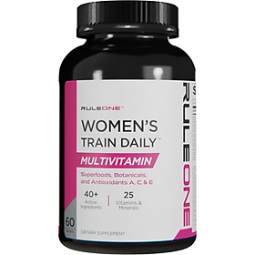 Vitamin tổng hợp nữ giới Rule 1 Women s Train Daily Multivitamin 60 viên