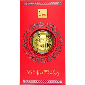 Bao Lì Xì Vàng 24K Kim Hợi Tài Lộc Ancarat