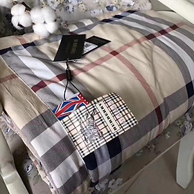 Mua Chăn Đũi Hè Burberry Kẻ Họa Tiết Cao Cấp 2mx2.3m - Chăn Hè Thu-Họa Tiết Sang Trọng Cotton 100% Mềm Mát